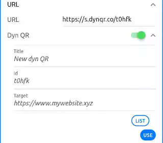 QRcodeLab - online qr code generator - content widget